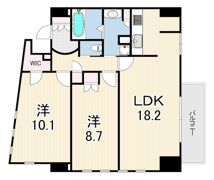 CROSS SEASON 甲子園の間取り画像