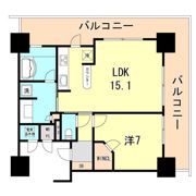ライオンズタワー神戸旧居留地の間取り画像