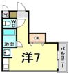 ビーンズマンションの間取り画像