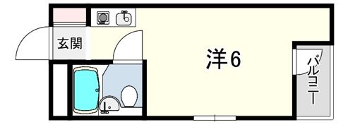 モルゲンロート塚口の間取り画像