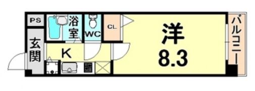 レーヴコートの間取り画像