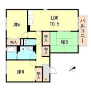 アルパポンテ三番館の間取り画像
