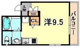 アンフィニ坂口通の間取り画像