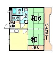 ルミエール立花の間取り画像