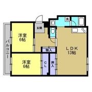 サン・クレスト別当の間取り画像