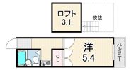 パレス11の間取り画像