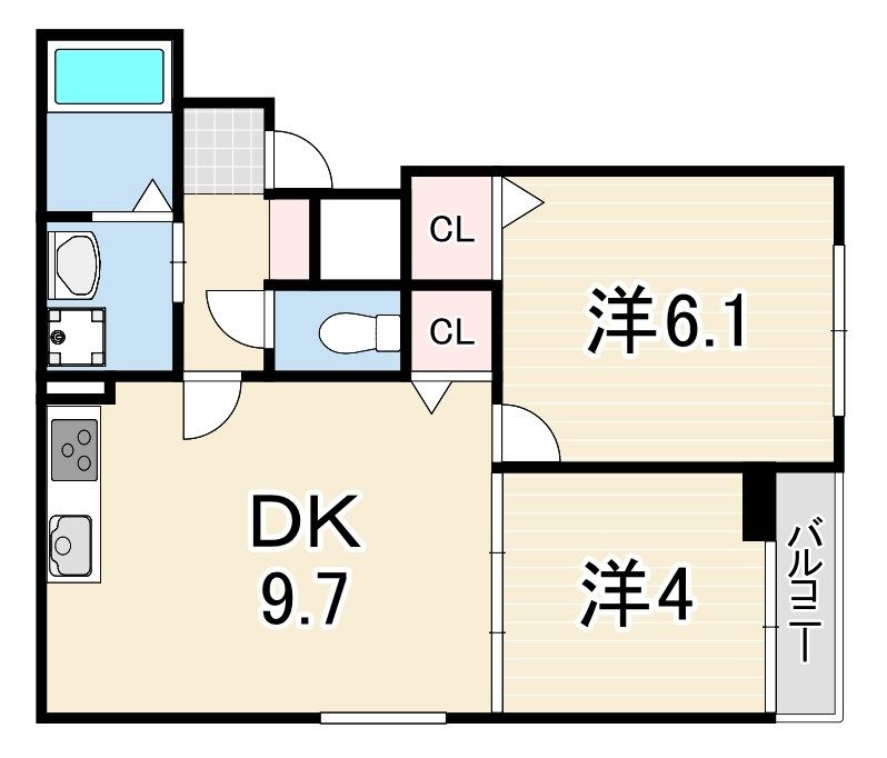 近くのファミリーマート 尼崎元浜町店まで430m（徒歩6分）