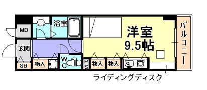 フレックス芦屋の間取り画像