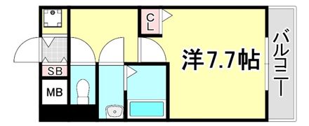 レジデンス神戸レガーロの間取り画像