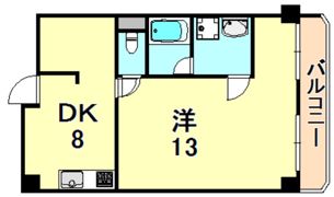 メガロン向陽の間取り画像