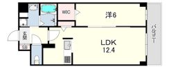 ORIENTAL FLATS KOBEの間取り画像
