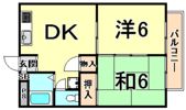 サニーハイツの間取り画像