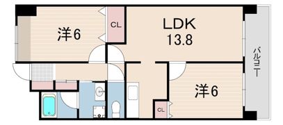 プランドールYAHEIの間取り画像