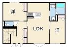 ハイムメゾンビオラの間取り画像