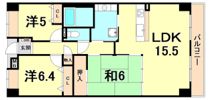 ヒルズ夙川の間取り画像