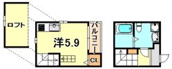 ハーモニーテラス瑞穂通の間取り画像
