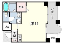 チェリービュウ芦屋川の間取り画像