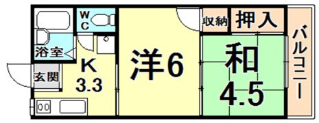 ハイツジョイの間取り画像