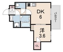 ファーストフィオーレ尼崎ウエストの間取り画像