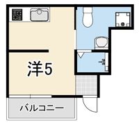 エターナルシー西明石Sの間取り画像