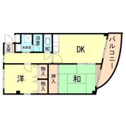 秀栄ハイツ武庫之荘の間取り画像