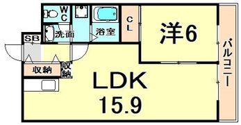 エトワール21の間取り画像