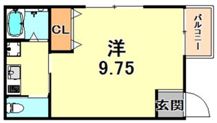 アクロス芦屋西アパートメント2の間取り画像