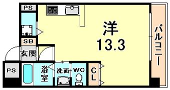 アーバネックス尼崎東難波の間取り画像