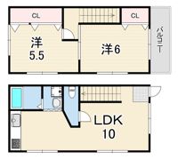ウララハウス2の間取り画像