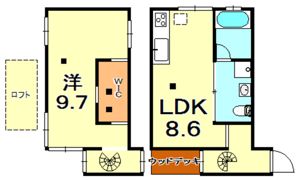 Y’S HOUSE RD-06の間取り画像