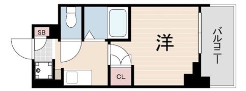 キャンパスヴィレッジ西宮門戸厄神の間取り画像