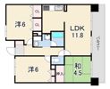 リベール明石魚住パークスクエアの間取り画像