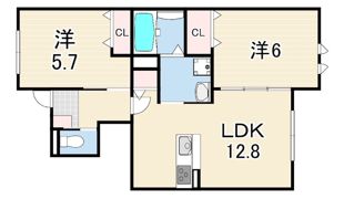 CASA GLUCKの間取り画像