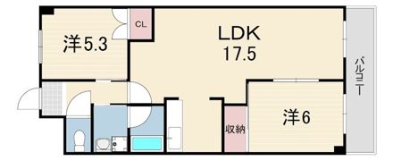 イプシロンC棟の間取り画像