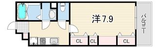 リブリ・中山手の間取り画像