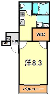フジパレス武庫川駅東2番館の間取り画像