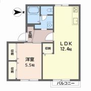 シャルマンハイツ魚崎の間取り画像