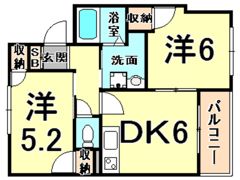ハイムルーエの間取り画像