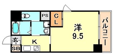 スマイルコート王子公園の間取り画像