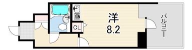ニューブ神戸の間取り画像