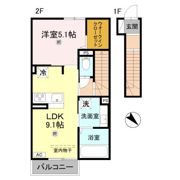 グランクレール西二見の間取り画像