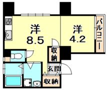 奥野ハイツの間取り画像