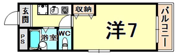 ハイツコンフォートの間取り画像