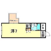 リーベ三宮の間取り画像