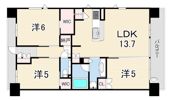 シティテラス尼崎の間取り画像