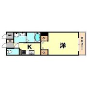 ジアコスモ神戸三宮の間取り画像