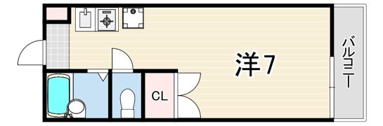 プチシャトー王塚の間取り画像