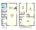 COCORO GARDENの間取り画像