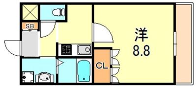 サンモール長畑の間取り画像