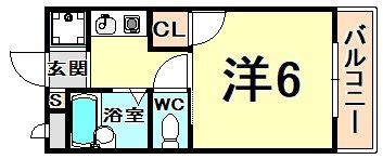 グランディール清華の間取り画像